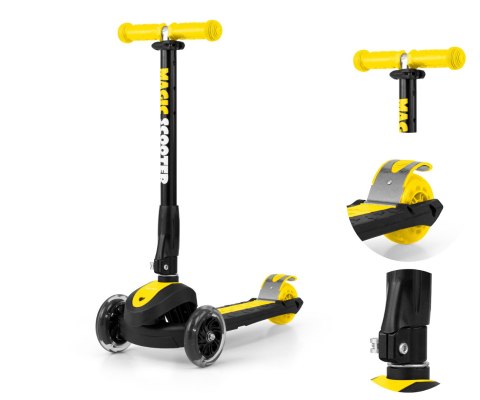 Milly Mally Scooter Magic Yellow