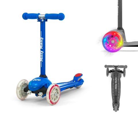 Milly Mally Scooter Zapp Deep Blue Milly Mally Scooter Zapp Deep Blue
