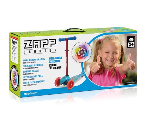 Milly Mally Scooter Zapp Deep Blue Milly Mally Scooter Zapp Deep Blue