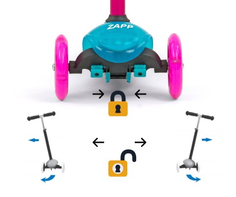 Milly Mally Scooter Zapp Green Milly Mally Scooter Zapp Green