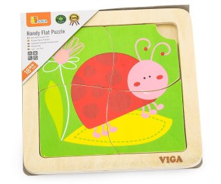 Viga Viga 50140 Puzzle na podkładce - biedronka
