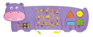 Viga Viga 50470 Sensoryczna tablica manipulacyjna - hipopotam