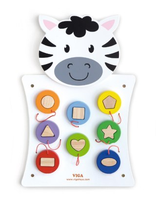 Viga Viga 50681 Tablica manipulacyjna - Zebra
