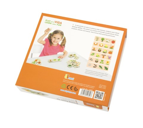 Viga Viga 51609 Puzzle - jak rośnie... Viga Viga 51609 Puzzle - jak rośnie...
