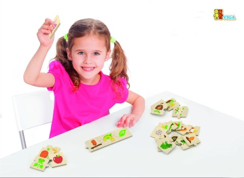 Viga Viga 51609 Puzzle - jak rośnie... Viga Viga 51609 Puzzle - jak rośnie...
