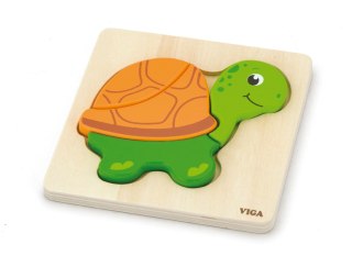 Viga Viga 59933 Pierwsze puzzle maluszka - żółwik