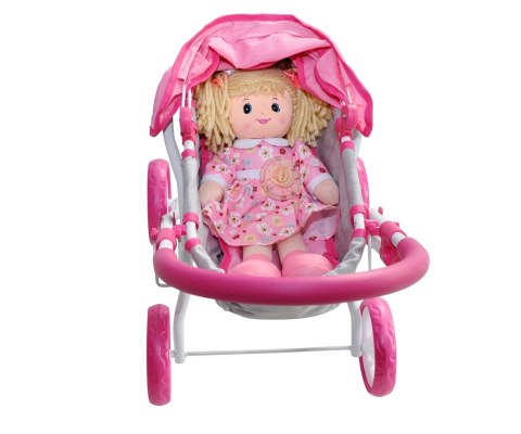 Milly Mally Wózek dla lalek Dori Prestige Pink Milly Mally Wózek dla lalek Dori Prestige Pink