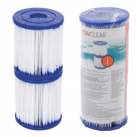 Bestway 2 x filtr do pompy 1249 l typ I Bestway 58093 Bestway 2 x filtr do pompy 1249 l typ I Bestway 58093