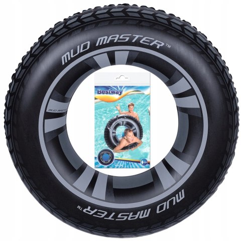 Bestway BESTWAY KOŁO DO PŁYWANIA 91CM MUD MASTER 36016