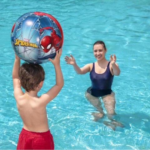 Bestway Bestway Piłka plażowa dmuchana Spiderman 51 cm 98002 Bestway Bestway Piłka plażowa dmuchana Spiderman 51 cm 98002