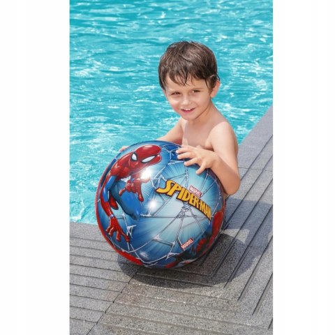 Bestway Bestway Piłka plażowa dmuchana Spiderman 51 cm 98002 Bestway Bestway Piłka plażowa dmuchana Spiderman 51 cm 98002
