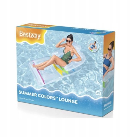 Bestway Bestway materac "Kool" z oparciem 43011 Bestway Bestway materac "Kool" z oparciem 43011