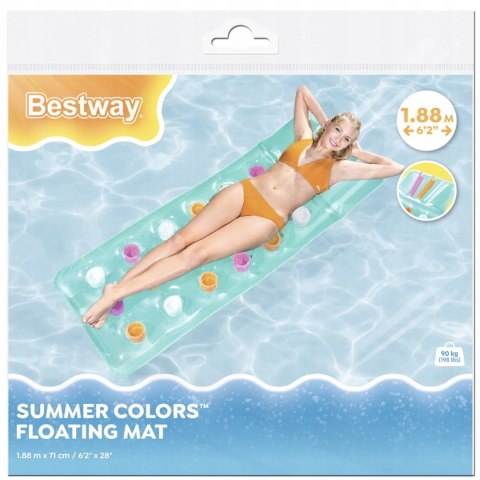 Bestway Bestway materac do pływania 188 x 71 cm 43014N