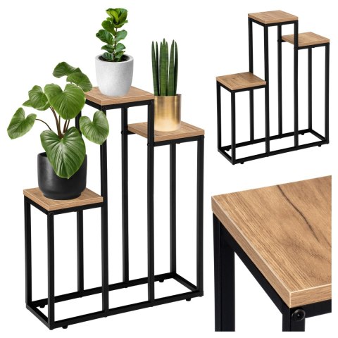 Kwietnik metalowy loft AGRAS CRAFT stojak na kwiaty Kwietnik metalowy loft AGRAS CRAFT stojak na kwiaty