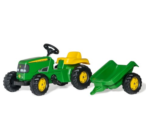 Rolly Toys Rolly Toys 012190 Traktor Rolly Kid John Deere z przyczepą Rolly Toys Rolly Toys 012190 Traktor Rolly Kid John Deere z przyczepą