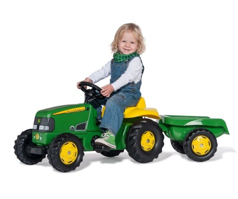 Rolly Toys Rolly Toys 012190 Traktor Rolly Kid John Deere z przyczepą Rolly Toys Rolly Toys 012190 Traktor Rolly Kid John Deere z przyczepą
