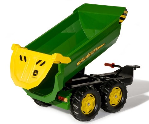 Rolly Toys Rolly Toys 122165 Przyczepa Rolly Halfpipe półwywrotka John Deere 2-osie Rolly Toys Rolly Toys 122165 Przyczepa Rolly Halfpipe półwywrotka John Deere 2-osie