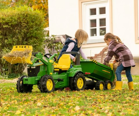 Rolly Toys Rolly Toys 122165 Przyczepa Rolly Halfpipe półwywrotka John Deere 2-osie Rolly Toys Rolly Toys 122165 Przyczepa Rolly Halfpipe półwywrotka John Deere 2-osie