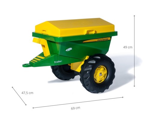 Rolly Toys Rolly Toys 125111 Przyczepa Rolly Streumax piaskarka John Deere Rolly Toys Rolly Toys 125111 Przyczepa Rolly Streumax piaskarka John Deere