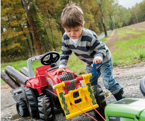 Rolly Toys Rolly Toys 800261 Traktor Rolly Junior RT z przyczepą Czerwony