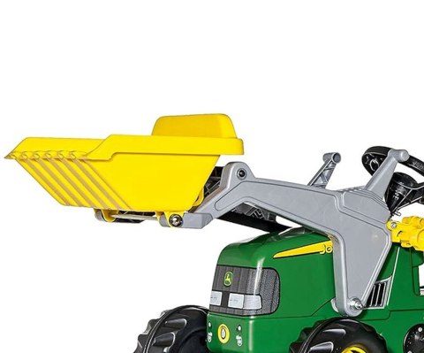 Rolly Toys Rolly Toys 811496 Traktor Rolly Junior John Deere z łyżką i przyczepą