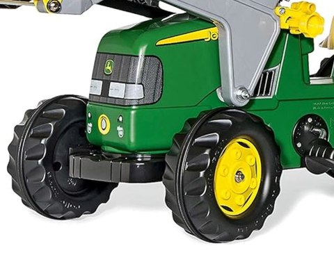Rolly Toys Rolly Toys 811496 Traktor Rolly Junior John Deere z łyżką i przyczepą