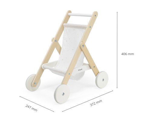 Viga Viga 44236 PolarB Drewniana spacerówka dla lalek
