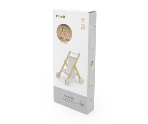 Viga Viga 44236 PolarB Drewniana spacerówka dla lalek