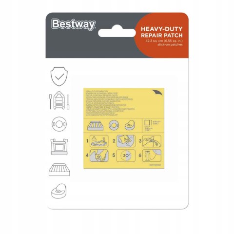 Bestway Zestaw łatek naprawczych 10szt Bestway 62068