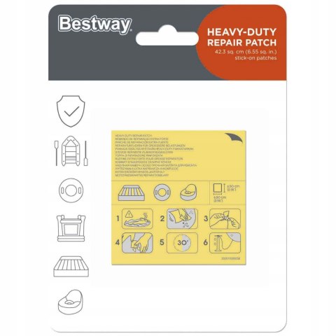 Bestway Zestaw łatek naprawczych 10szt Bestway 62068