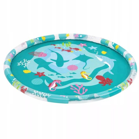 Bestway Brodzik letnia mata wodna fontanna 165cm zraszacz ślizgawka Bestway 52487 Bestway Brodzik letnia mata wodna fontanna 165cm zraszacz ślizgawka Bestway 52487
