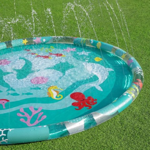 Bestway Brodzik letnia mata wodna fontanna 165cm zraszacz ślizgawka Bestway 52487 Bestway Brodzik letnia mata wodna fontanna 165cm zraszacz ślizgawka Bestway 52487