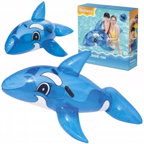 Bestway Dmuchany delfin zabawka do pływania dla dzieci uchwyty Bestway 41037 Bestway Dmuchany delfin zabawka do pływania dla dzieci uchwyty Bestway 41037