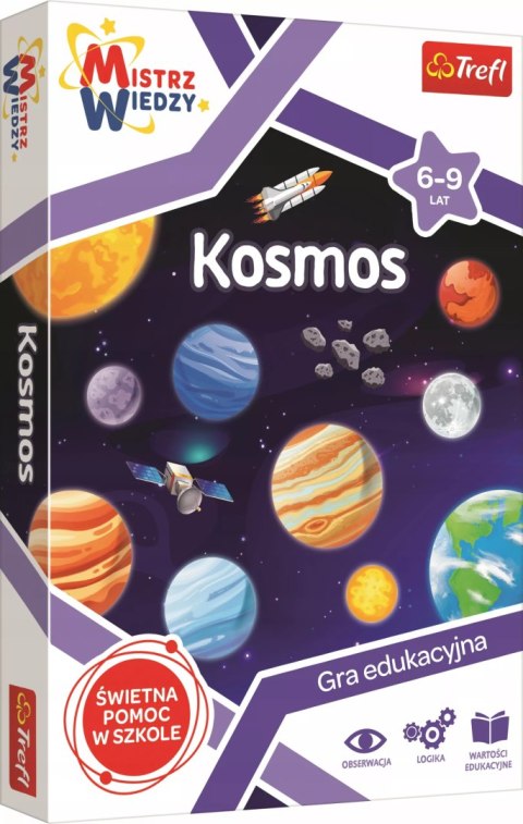 Trefl Gra dla dzieci edukacyjna Kosmos Mistrz Wiedzy Trefl 01956