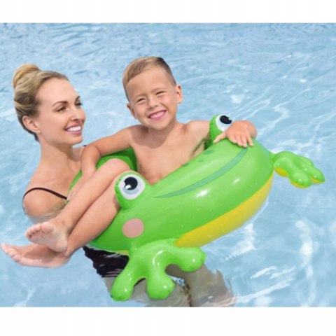 Bestway Kółko koło dmuchane do pływania 3-6 lat zielona żaba Bestway 36464Z Bestway Kółko koło dmuchane do pływania 3-6 lat zielona żaba Bestway 36464Z