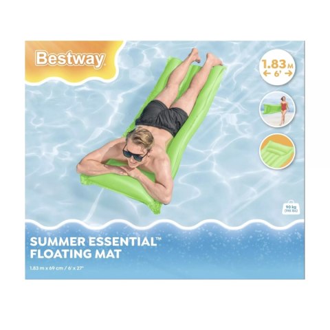 Bestway MATERAC DMUCHANY DO PŁYWANIA 183x69 BESTWAY 44007Z