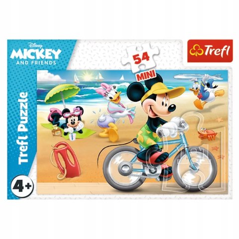 Trefl Puzzle 54 mini Mickey i przyjaciele 54 elementy Trefl 19712 Trefl Puzzle 54 mini Mickey i przyjaciele 54 elementy Trefl 19712