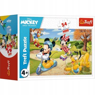 Trefl Puzzle 54 mini Mickey i przyjaciele 54 elementy Trefl 19713
