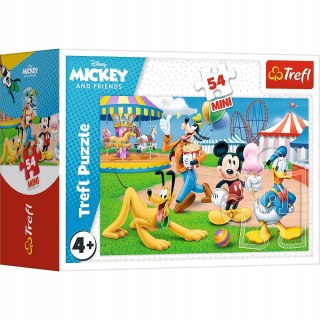 Trefl Puzzle 54 mini Mickey i przyjaciele 54 elementy Trefl 19714