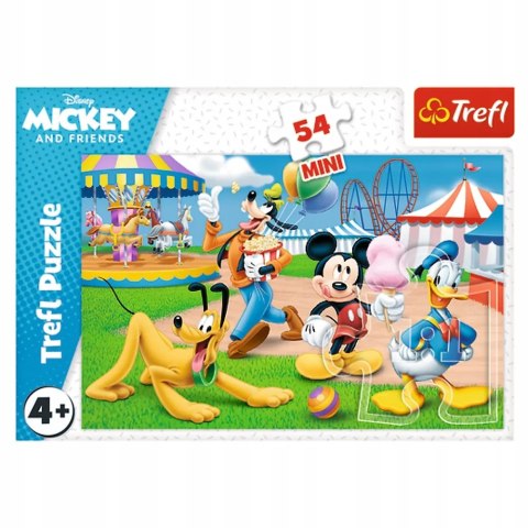 Trefl Puzzle 54 mini Mickey i przyjaciele 54 elementy Trefl 19714 Trefl Puzzle 54 mini Mickey i przyjaciele 54 elementy Trefl 19714