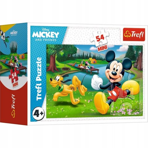 Trefl Puzzle 54 mini Mickey i przyjaciele 54 elementy Trefl 19715