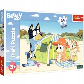 Trefl Puzzle Bluey 24 el. Wspaniały dzień Bluey Trefl 14357