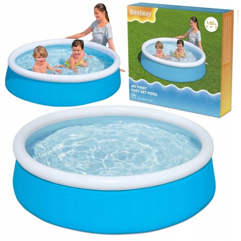Bestway Basen rozporowy ogrodowy 152 x 38 cm Bestway 57241