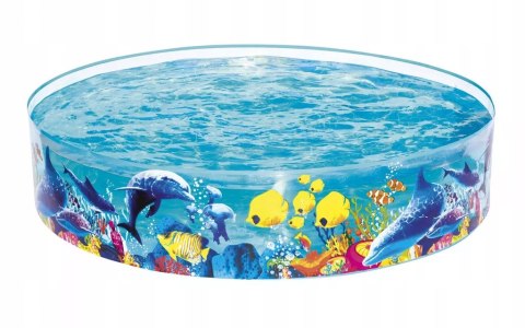 Bestway Basen rozporowy ogrodowy dla dzieci 183x38cm Bestway 55030