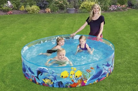Bestway Basen rozporowy ogrodowy dla dzieci 183x38cm Bestway 55030
