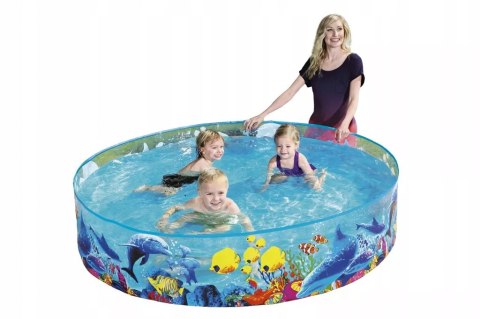Bestway Basen rozporowy ogrodowy dla dzieci 183x38cm Bestway 55030