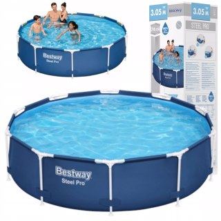 Bestway Basen stelażowy ogrodowy okrągły 305 x 76cm Bestway 56677