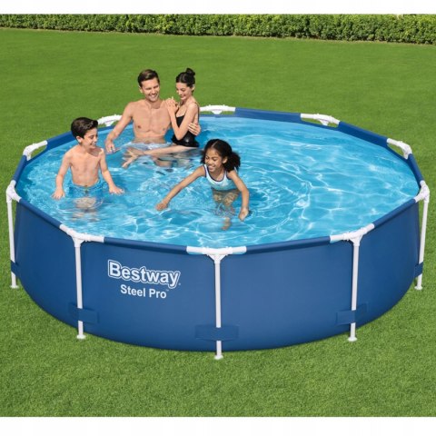 Bestway Basen stelażowy ogrodowy okrągły 305 x 76cm Bestway 56677