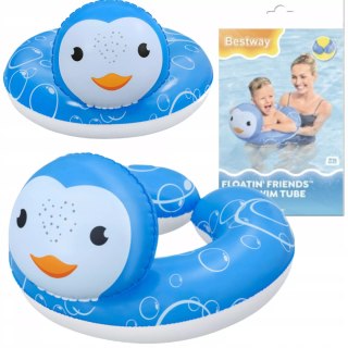 Bestway Kółko koło dmuchane do pływania dla dzieci 3-6 lat pingwin Bestway 36405P
