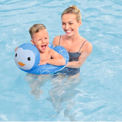 Bestway Kółko koło dmuchane do pływania dla dzieci 3-6 lat pingwin Bestway 36405P Bestway Kółko koło dmuchane do pływania dla dzieci 3-6 lat pingwin Bestway 36405P